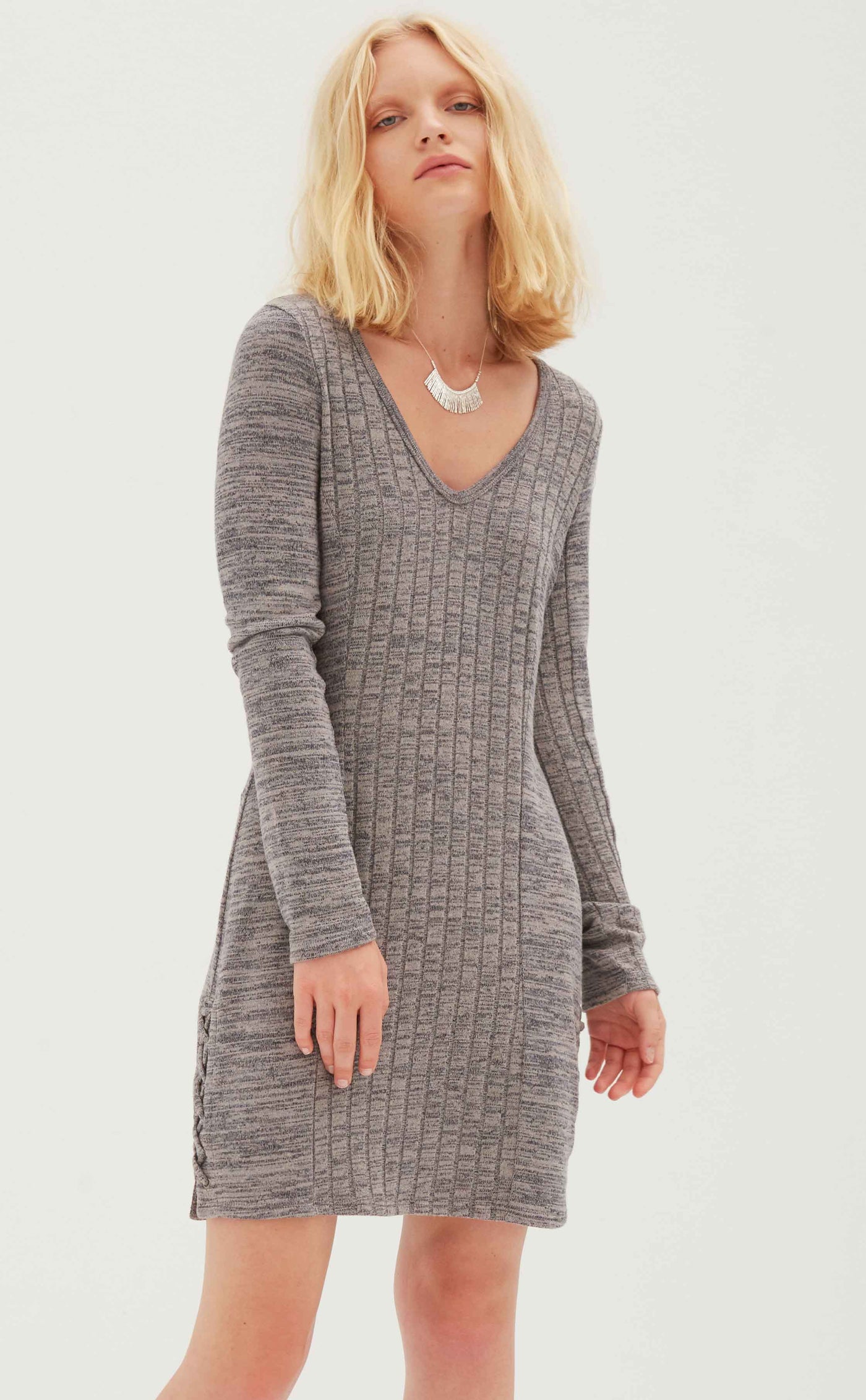 Fitted Long Sleeve Dress