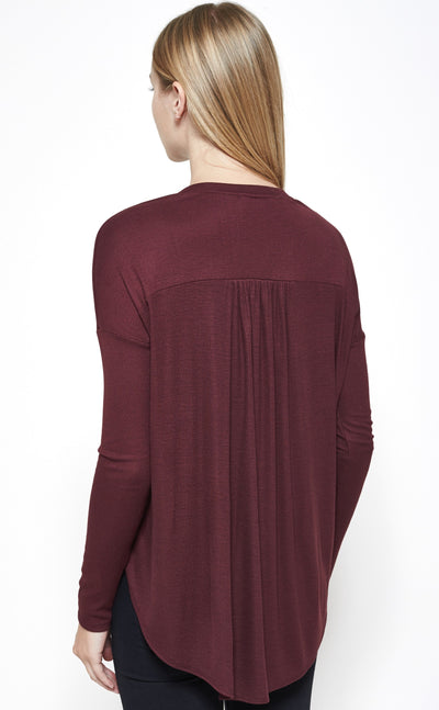 Long Sleeve High Low Hem