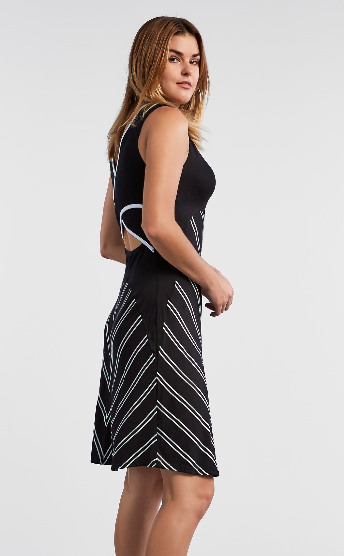 Wrap Back Tank Dress