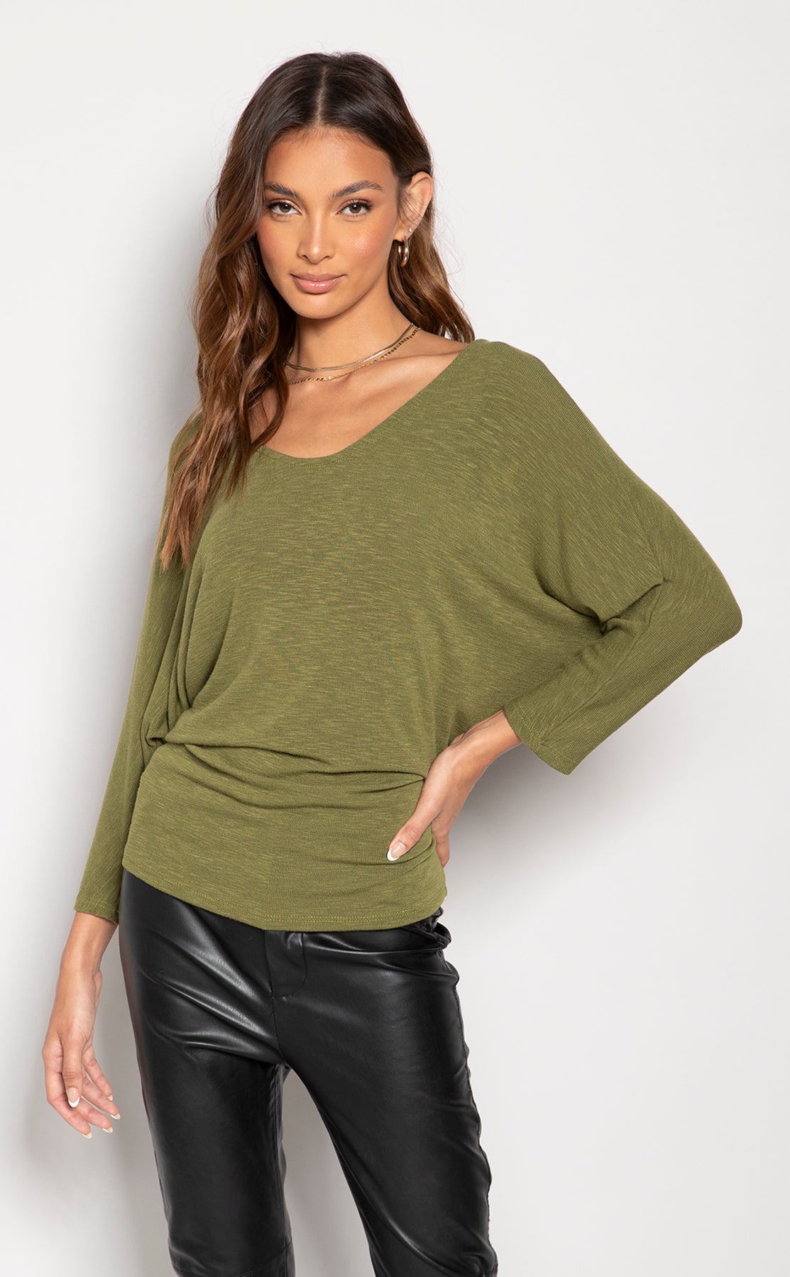 3/4 Sleeve Dolman