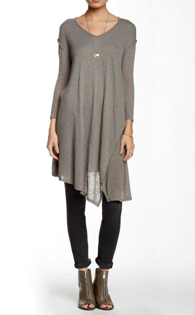 3/4 Sleeve Wrap Tunic