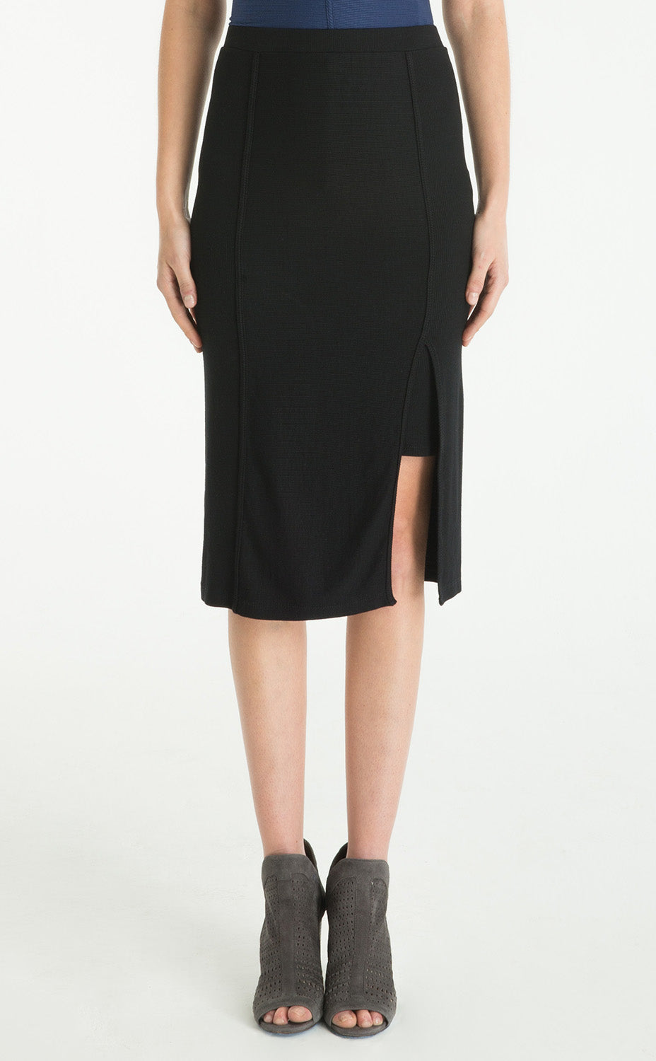 Double Layer Pencil Skirt