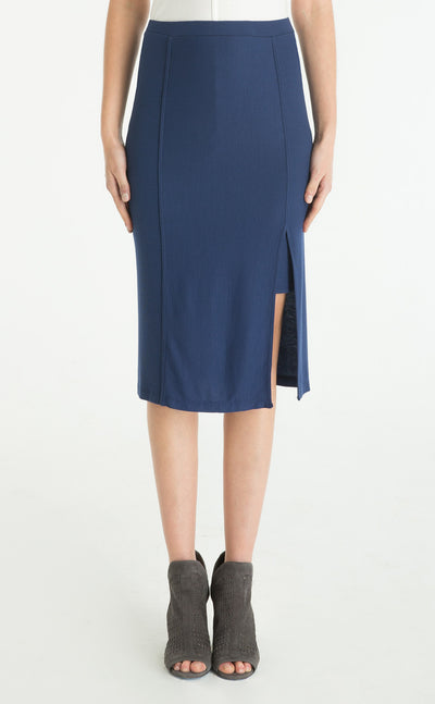 Double Layer Pencil Skirt