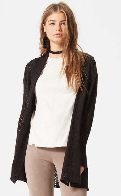 Long Sleeve Straight Cardigan