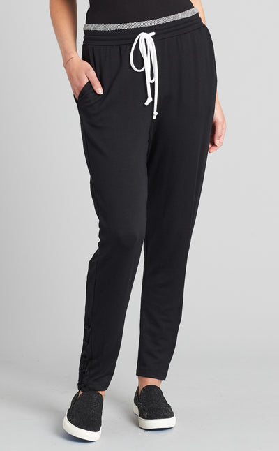 Jogger w/ Lace Up Detail