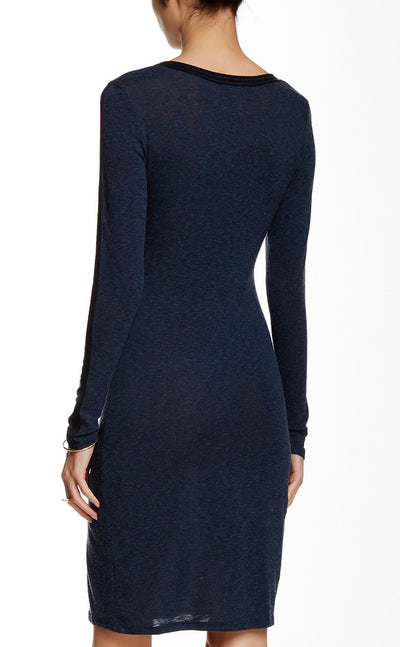 Long Sleeve Fitted Dress
