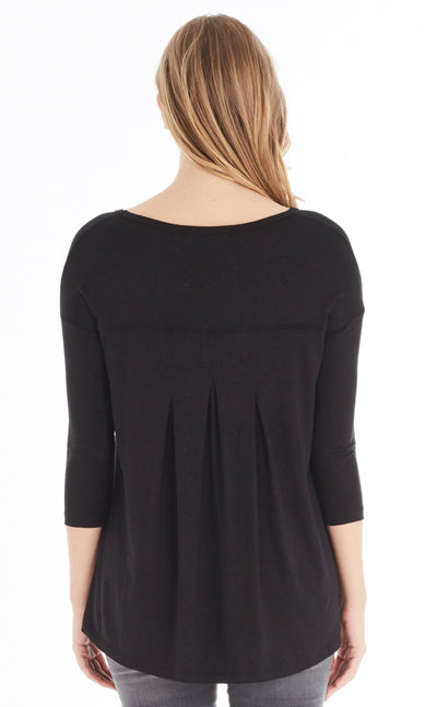 Lush Long Sleeve W/ Pleated Back