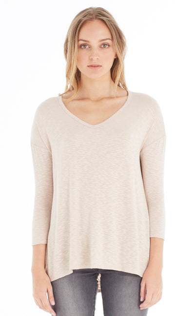 Lush Long Sleeve W/ Pleated Back