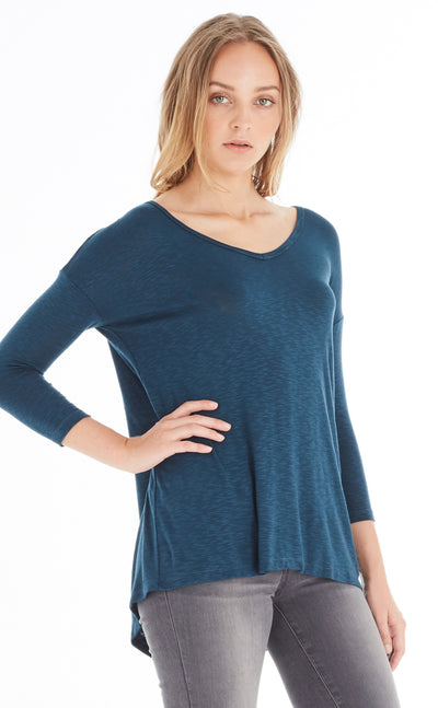 Lush Long Sleeve W/ Pleated Back