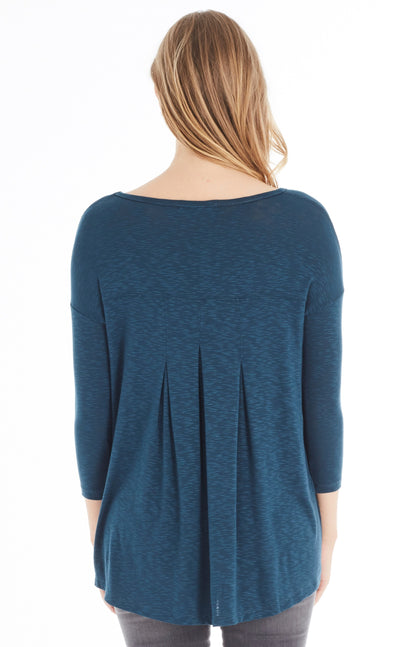 Lush Long Sleeve W/ Pleated Back