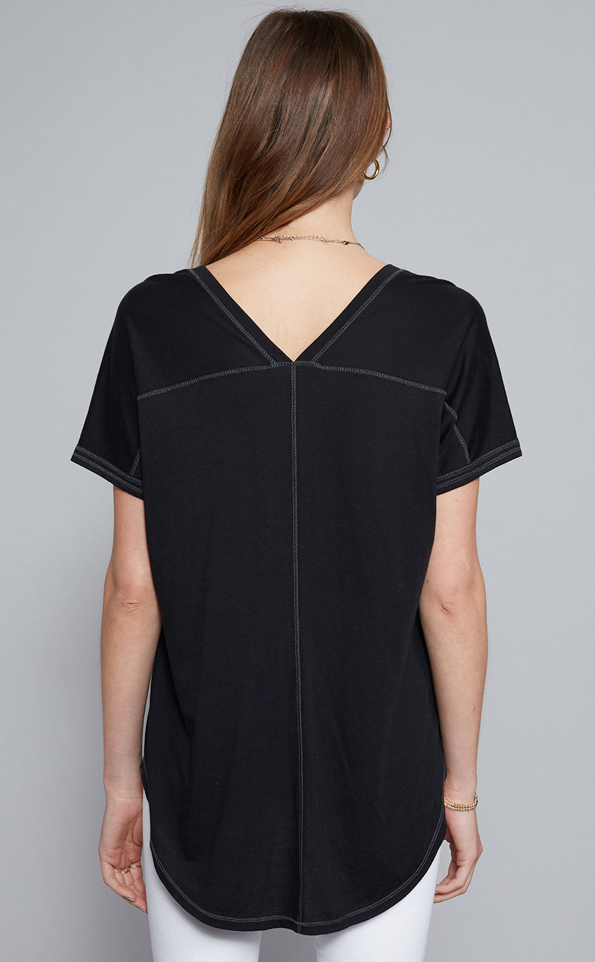 Laila jayde naila v neck knit top clearance