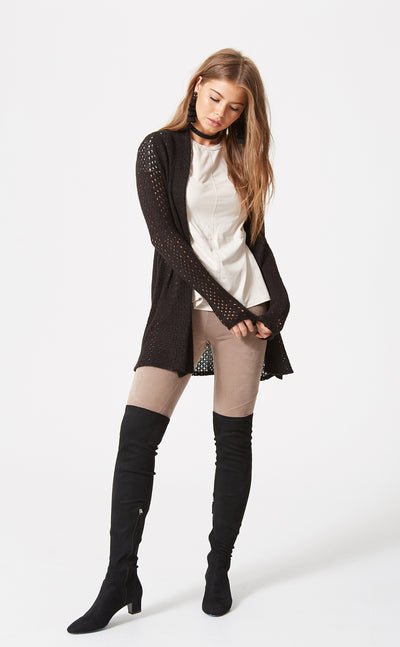 Long Sleeve Straight Cardigan