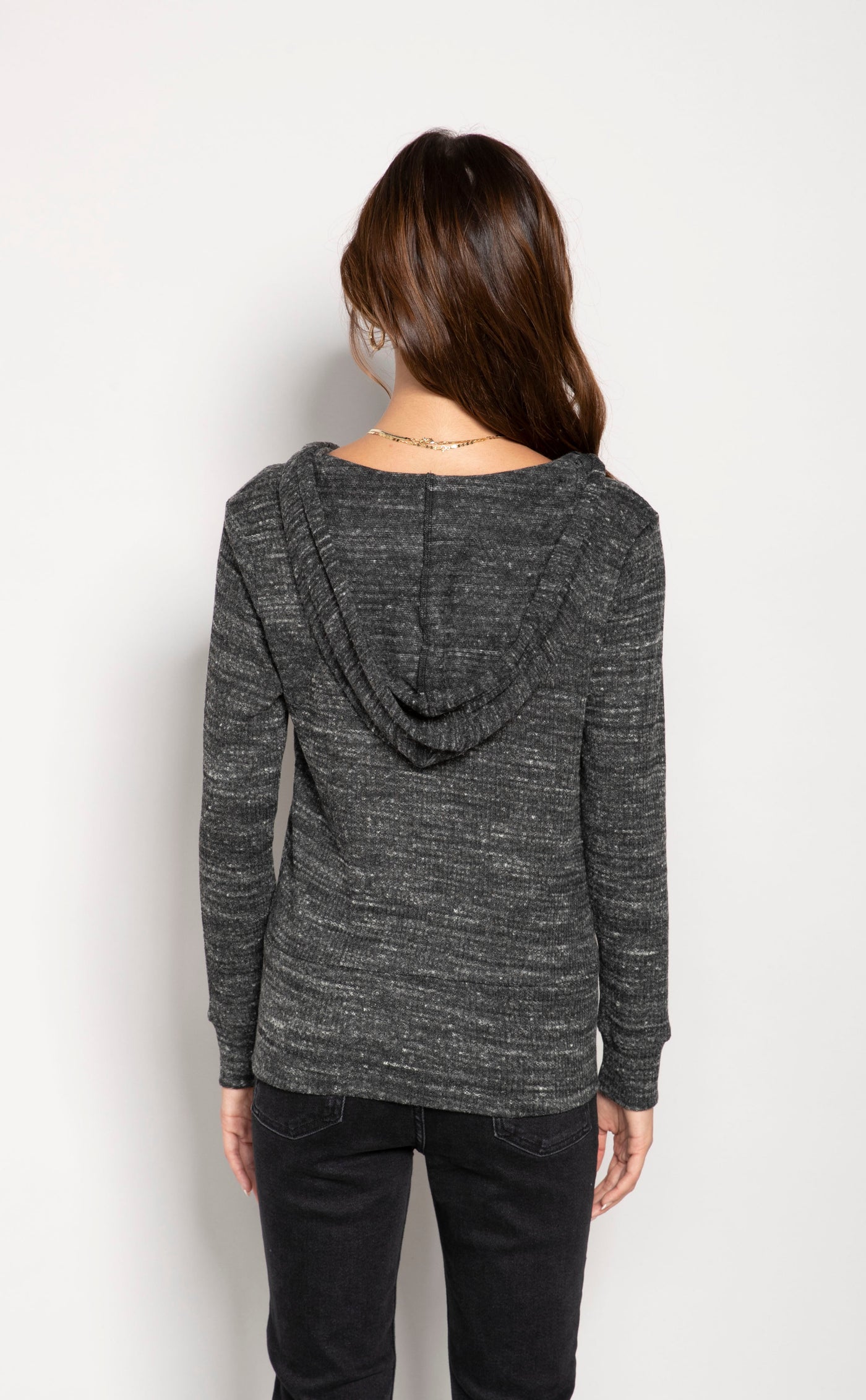 Laila jayde molli discount hooded open cardigan