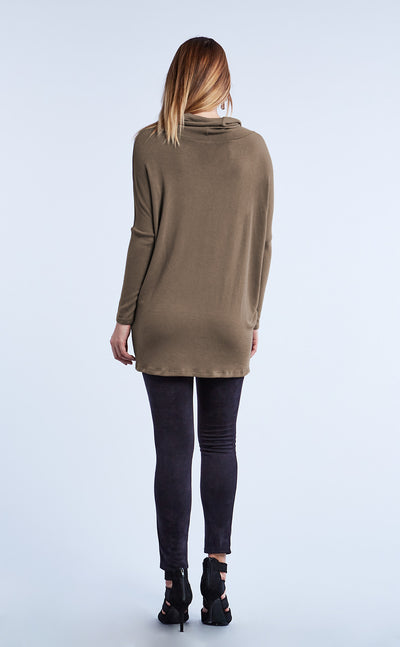 L/S Cowl Neck Tunic